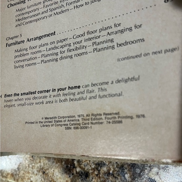 Better Homes and Gardens Decorating Book - 1975 - Picture 4 of 6